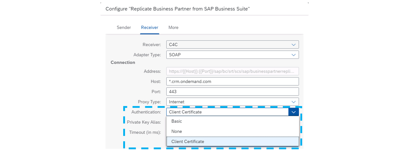 CPI-Configure iFlow-Outb.Cred