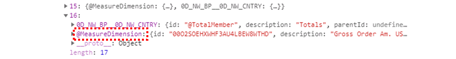 使用 Alias.MeasureDimension 的代码示例。